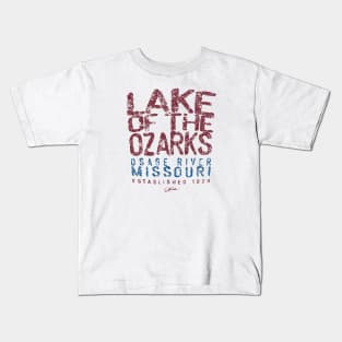 Lake of the Ozarks, Osage River, Missouri Kids T-Shirt